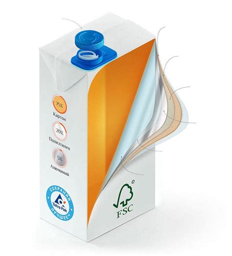 Vrstvený obal Tetra Pak