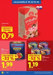 Zľavy na mlieko v supermarketoch