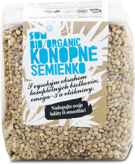 Ingrediencie na konopné mlieko: konopné semienka a voda