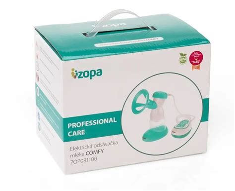 Zopa Comfy elektrická odsávačka mlieka s 3D vložkou