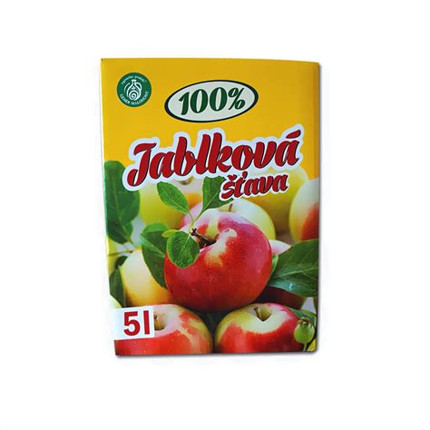Čerstvá jablková šťava