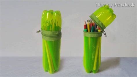 Organizéry z recyklovaných plastových fliaš