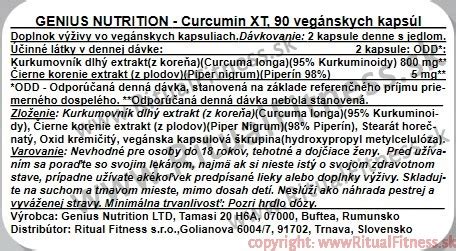 Infografika o zdravotných benefitoch čierneho korenia a kurkumy