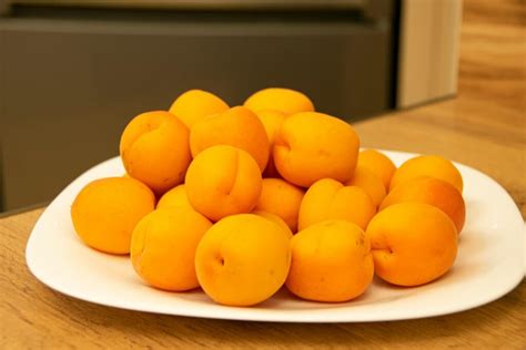 Nakrájané marhule na bublanine