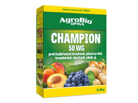Balenie prípravku Champion 50 WG