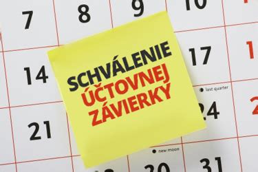 Schvaľovanie účtovnej závierky