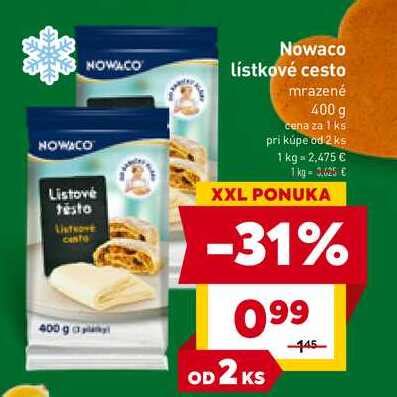 Mrazené cesto