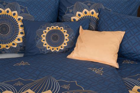 Obliečky bavlna Mandala Blue