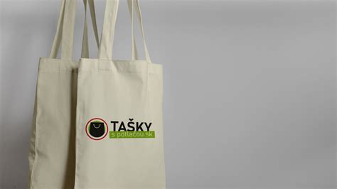 Ekologické bavlnené tašky s logom firmy