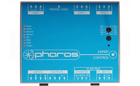 Rozhranie softvéru Pharos Control