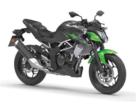 Grafika s rozmermi pneumatík Kawasaki Z125