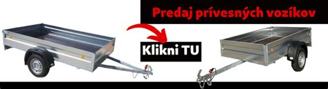 Schéma rôznych typov prívesných vozíkov a ich využitie
