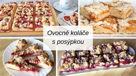 Letné ovocné koláče so želatínovou vrstvou