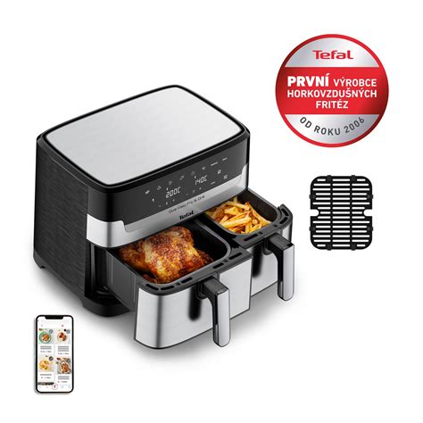 Tefal Dual Easy Fry & Grill s dvoma nádobami