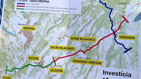 Mapa s vyznačenými trasami pre rýchlu chôdzu v prírode