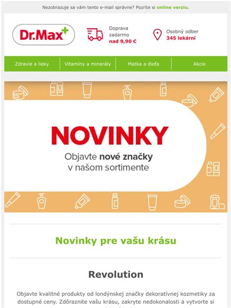 Produkty v online lekárni