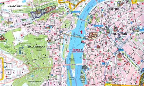 Mapa historického centra Vannes s vyznačenými pamiatkami