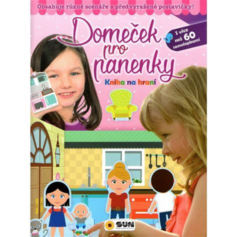 Detská tichá kniha - Domček pre bábiky
