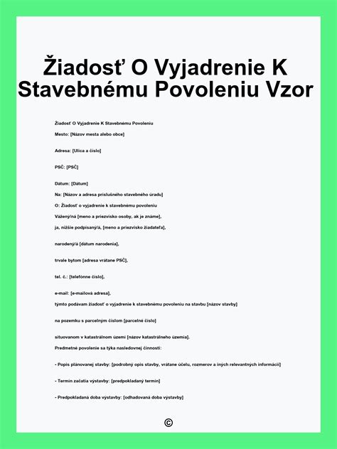 Prílohy a dokumentácia k stavebnému povoleniu - prehľad