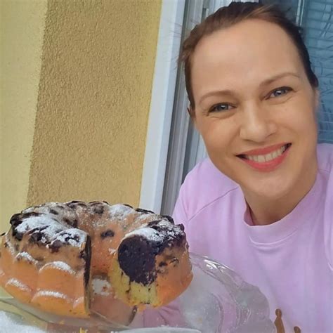 Adriana Poláková v kuchyni