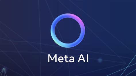 Logo a rozhranie Meta AI asistenta