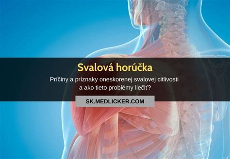 Schéma vzniku svalovej horúčky: mikrotraumy svalových vlákien, zápal, bolesť