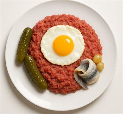 Typické jedlo Labskaus