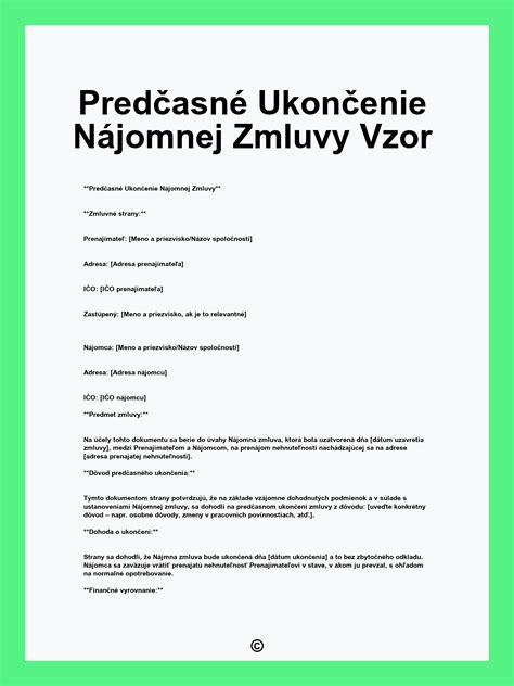 Podpis nájomnej zmluvy