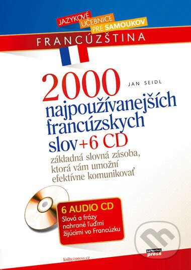 Ilustrácia rôznych francúzskych slov s ich slovenskými ekvivalentmi
