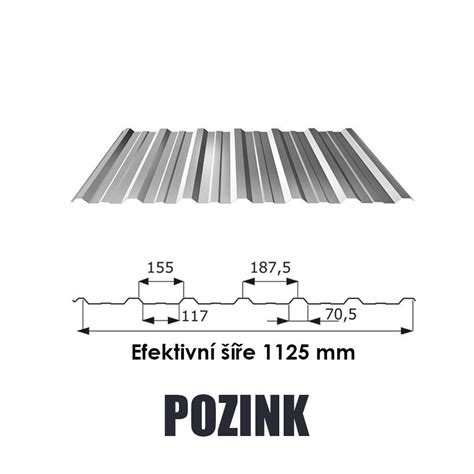 Príklad aplikácie trapézového plechu T18 na priemyselnej budove