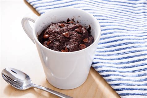 Čokoládový mug cake v hrnčeku