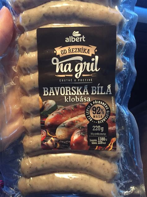 Bavorská biela klobása s praclíkom