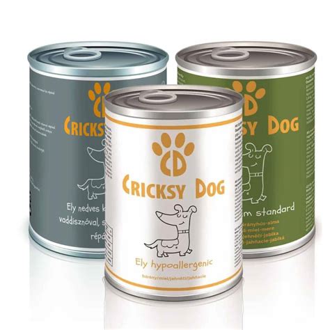 Obal krmiva CricksyDog s logom
