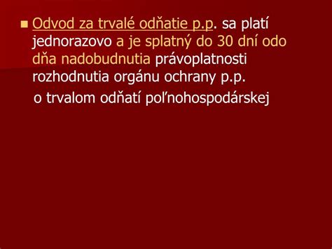 Schéma: Proces odňatia poľnohospodárskej pôdy