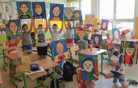 Detské umenie s melónovými jadierkami