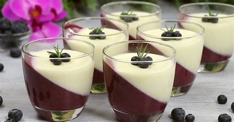 Postup prípravy panna cotty