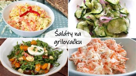 Rôzne uhorkové šaláty