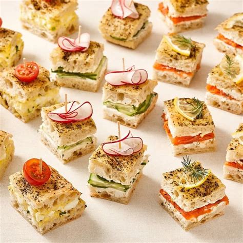 Rôzne druhy predjedál (appetizers)