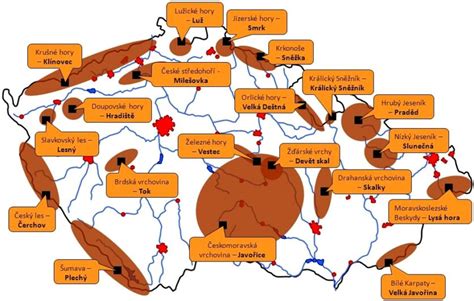 Mapa husitských vojen