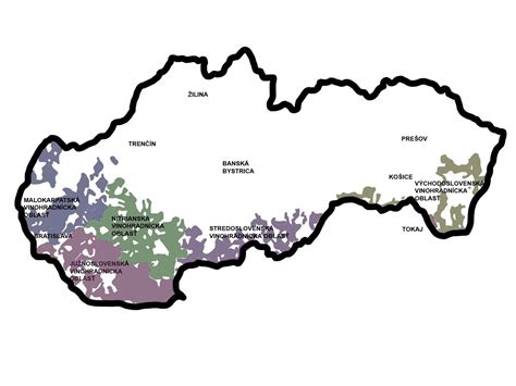Mapa: Ideálne oblasti na pestovanie uhoriek na Slovensku