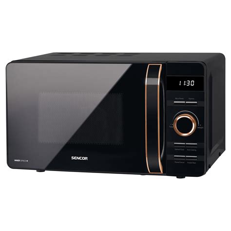 Mikrovlnná rúra Sencor SMW 6001DS, čierno-strieborná, nerezové prevedenie