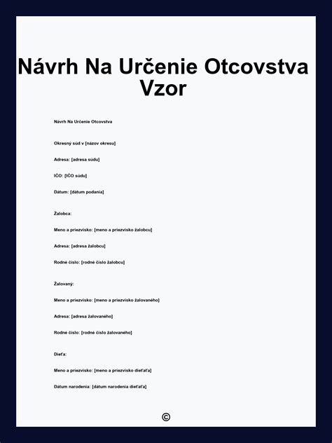 Vzor tlačiva „Návrh na udelenie ocenenia plaketou“