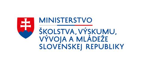 Logo Ministerstva školstva, výskumu, vývoja a mládeže SR