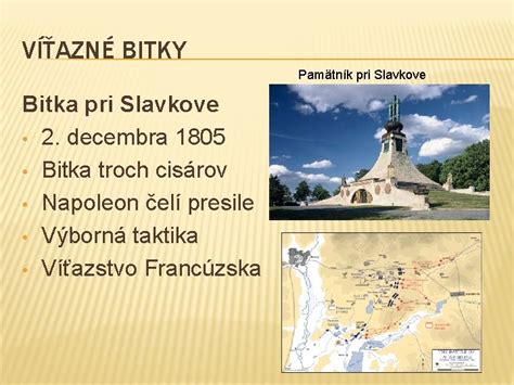 Historická mapa bitky pri Slavkove 1805