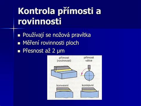 Kontrola rovinnosti strešnej plochy