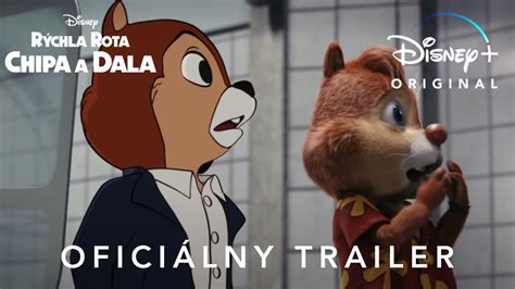 Film Rýchla rota Chipa a Dala (2022) - scéna s Chipom a Daleom
