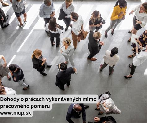 Porovnanie dohôd mimo pracovného pomeru