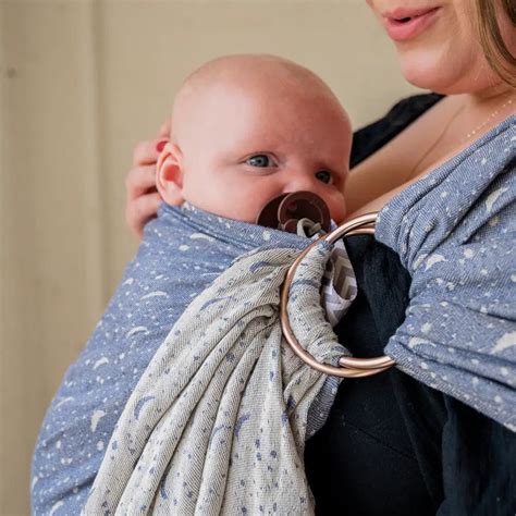 Schéma: Úväz šatky Ring Sling