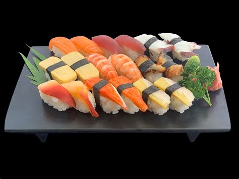 Štýlové aranžovanie sushi taniera
