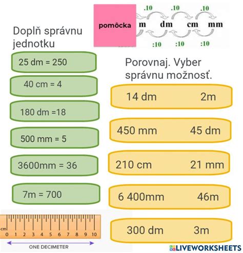 Porovnanie imperiálnych a metrických jednotiek